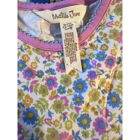 Matilda Jane Dreams Come True Dress Daydream Infant Girls Size 12 - 18 months Ex - Picture 4 of 14